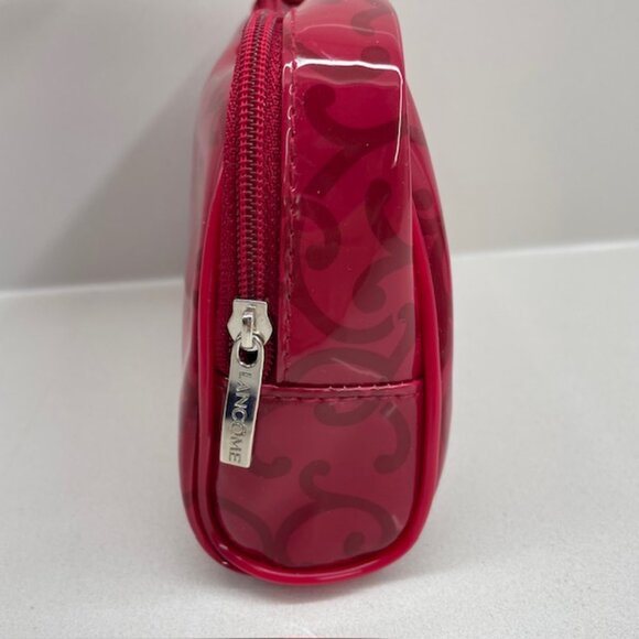 Lancome Red Patent Cosmetic Bag - Picture 4 of 7